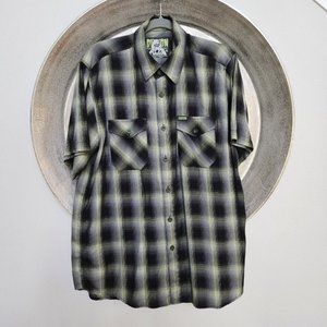Dixxon Flannel Company The Ace Short Sleeve Party Shirt Size Large
